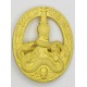 Anti-Partisan Guerrilla Warfare Badge ( Bandenkampfabzeichen) in Gold