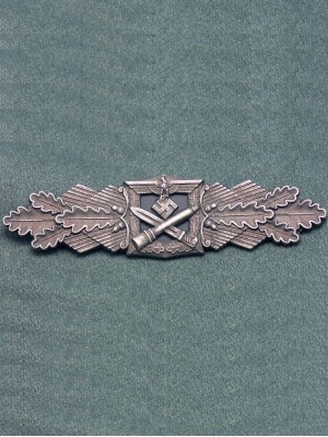 Replica of Close Combat Clasp in Silver(Antique Finish) (WWII German Badges) for Sale (by ww2onlineshop.com)