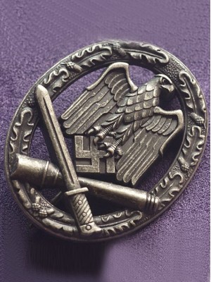 Replica of General Assault Badge (Allgemeines Sturmabzeichen) (Antique Finish) (WWII German Badges) for Sale (by ww2onlineshop.com)