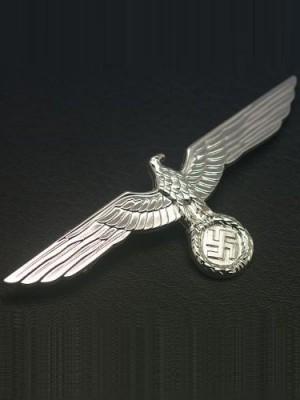 Replica of Heer Breast Eagle in Silver (WWII German Badges) for Sale (by ww2onlineshop.com)