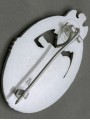 Replica of Panzer Assault Badge (Panzerkampfabzeichen) in Silver (WWII German Badges) for Sale (by ww2onlineshop.com)