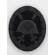 Wound Badge (German: Verwundetenabzeichen) in Black