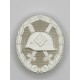 Wound Badge (German: Verwundetenabzeichen) in Silver