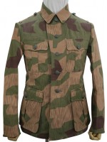 WWII German Army Splinter 42 Revered Color Camouflage M40 Field Tunic