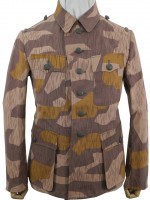 WWII German Army Splinter 41 Brown Variation Camouflage M42 Field Tunic