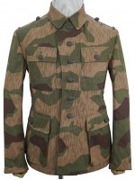 WWII German Army Splinter 42 Revered Color Camouflage M43 Field Tunic