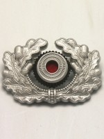 Heer Cap Wreath & Cockade in Silver