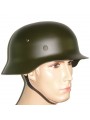 Replica of WW2 German M35 Steel Helmet in Dark Green (Helmets) for Sale (by ww2onlineshop.com)