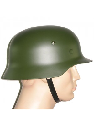 Replica of WW2 German M35 Steel Helmet in Field Green (Helmets) for Sale (by ww2onlineshop.com)