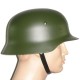 WW2 German M35 Steel Helmet in Field Green