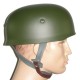 WW2 German Paratrooper M38 Steel Helmet in Field Green