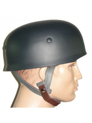 Replica of WW2 German Paratrooper M38 Steel Helmet in Field Grey (Helmets) for Sale (by ww2onlineshop.com)