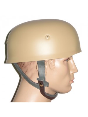 Replica of WW2 German Paratrooper M38 Steel Helmet in Sand Yellow (Helmets) for Sale (by ww2onlineshop.com)