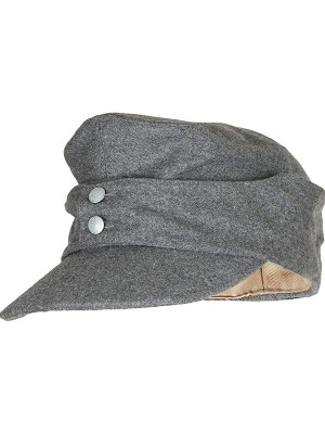 Replica of German Army EM M43 Grey Wool Field Cap (Caps) for Sale (by ww2onlineshop.com)