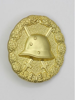 Replica of First War 1918 Wound Badge in Gold (Verwundetenabzeichen) (WWI Medals & Awards) for Sale (by ww2onlineshop.com)