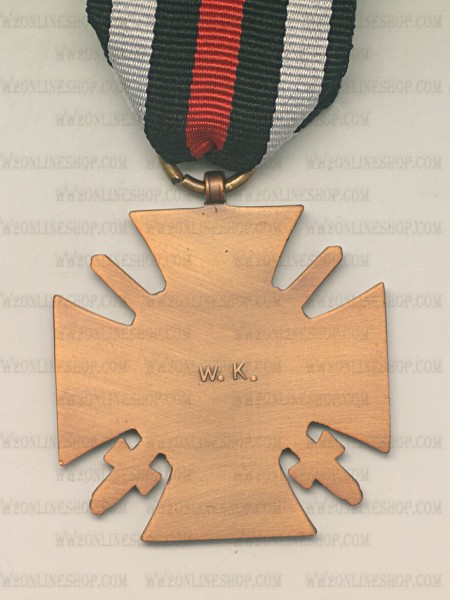 Honor Cross for Front Fighters with Certificate Zwickau …