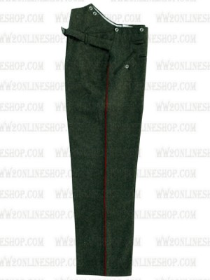 Replica of German WWI Imperial M1907 Wool Breeches (Red Piping) (German WWI Uniforms) for Sale (by ww2onlineshop.com)