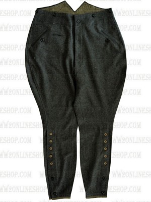 Replica of German WWI Imperial M1910 Wool Breeches (German WWI Uniforms) for Sale (by ww2onlineshop.com)