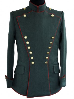 Replica of German WWI Imperial Uhlan Officer Tunic (Red Piping) (German WWI Uniforms) for Sale (by ww2onlineshop.com)