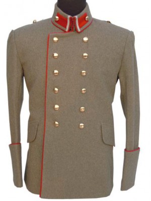 Replica of German WWI the Royal Bavarian Artillery Regiment  Kleiner Rock  M1916 Tunic (German WWI Uniforms) for Sale (by ww2onlineshop.com)