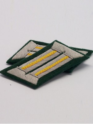 Replica of Cavalry Officer Waffenrock Collar Tabs (German Collar Tabs) for Sale (by ww2onlineshop.com)