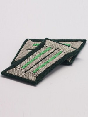 Replica of Heer Officer Collar Tabs(Mountain Troop) (German Collar Tabs) for Sale (by ww2onlineshop.com)