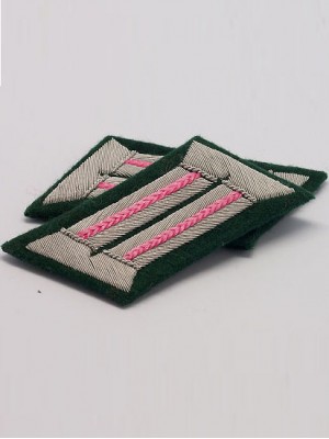 Replica of Heer Officer Collar Tabs(Panzer) (German Collar Tabs) for Sale (by ww2onlineshop.com)
