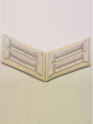 Replica of Heer Officer Waffenrock Collar Tabs(Infantry) (German Collar Tabs) for Sale (by ww2onlineshop.com)
