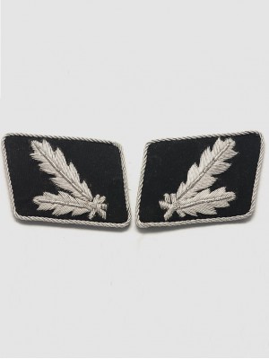 Replica of SS Brigadier General.(SS Oberfuhrer) Collar Tabs (German Collar Tabs) for Sale (by ww2onlineshop.com)