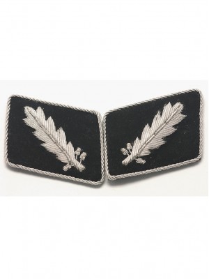 Replica of SS Col.(SS Standarfuhrer) Collar Tabs (German Collar Tabs) for Sale (by ww2onlineshop.com)