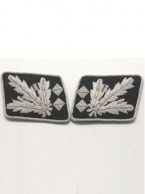 Replica of SS General.(SS Obergruppenfuhrer) Collar Tabs (German Collar Tabs) for Sale (by ww2onlineshop.com)