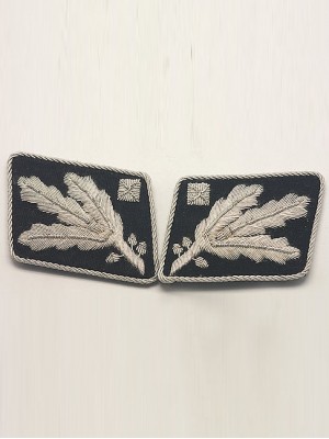Replica of SS General.(SS Obergruppenfuhrer) Collar Tabs prior to 1942 (German Collar Tabs) for Sale (by ww2onlineshop.com)