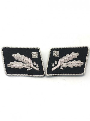 Replica of SS Major General.(SS Brigadefuhrer) Collar Tabs prior to 1942 (German Collar Tabs) for Sale (by ww2onlineshop.com)