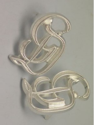 Replica of GD Grossdeutschland Shoulder Board Cyphers in Silver (Shoulder Board Cyphers) for Sale (by ww2onlineshop.com)
