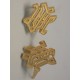 LAH Leibstandarte Shoulder Board Cyphers in Gold