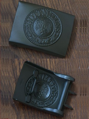 Replica of Heer EM Buckle in Green (German Belt&Buckles) for Sale (by ww2onlineshop.com)