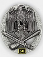 General Assault Badge 50 Engagements