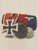 WW2 German 3R Medal Bar(#4)