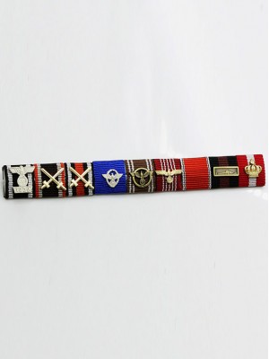 Replica of Chief of The Criminal Police Arthur Nebe s Ribbon Bar (German Ribbon Bars) for Sale (by ww2onlineshop.com)