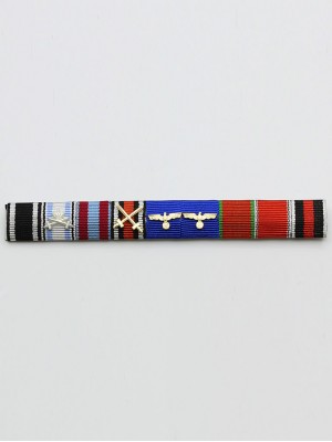 Replica of Eduard Wolrath Christian Dietl s Ribbon Bar (German Ribbon Bars) for Sale (by ww2onlineshop.com)