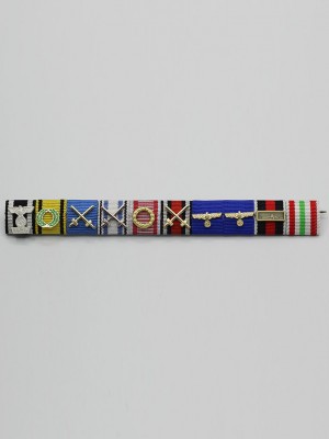 Replica of Field Marshal Erwin Johannes Eugen Rommel s Ribbon Bar (German Ribbon Bars) for Sale (by ww2onlineshop.com)