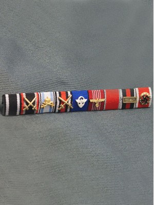 Replica of Friedrich-Wilhelm Müller s Ribbon Bar (German Ribbon Bars) for Sale (by ww2onlineshop.com)