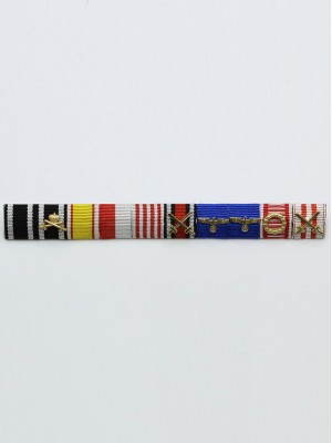 Replica of Generaloberst Adolf Strauss s Ribbon Bar (German Ribbon Bars) for Sale (by ww2onlineshop.com)