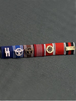 Replica of Heinrich Luitpold Himmler s Ribbon Bar (7R) (German Ribbon Bars) for Sale (by ww2onlineshop.com)