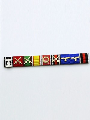 Replica of Heinrich Otto Ernst von Knobelsdorff s Ribbon Bar (German Ribbon Bars) for Sale (by ww2onlineshop.com)