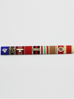 Replica of SS-Gruppenführer Reinhard Heydrich s Ribbon Bar (German Ribbon Bars) for Sale (by ww2onlineshop.com)