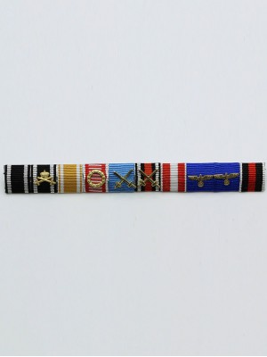 Replica of Walter Karl Ernst August von Reichenau s Ribbon Bar (German Ribbon Bars) for Sale (by ww2onlineshop.com)