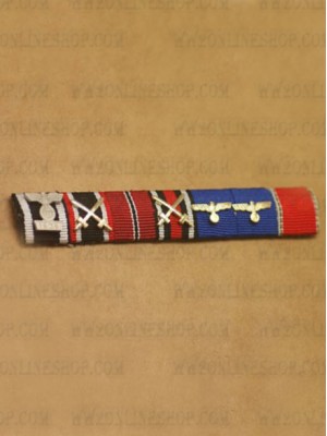 Replica of WW2 German Ribbon Bar #17 (German Ribbon Bars) for Sale (by ww2onlineshop.com)