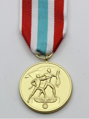Replica of German WWII The Return of Memel Commemorative Medal (WWII German Medals) for Sale (by ww2onlineshop.com)