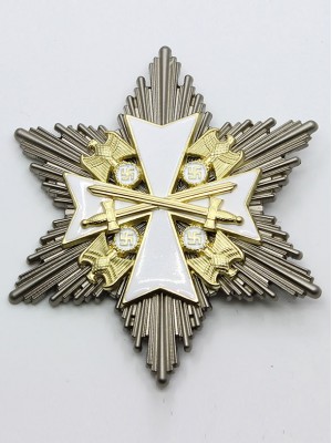 Replica of Order of the German Eagle, Star of the Grand Cross with Swords 2nd Class (WWII German Medals) for Sale (by ww2onlineshop.com)